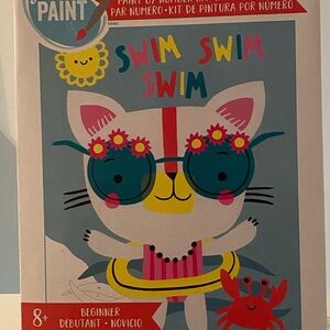 Paint by numbers kit Cat in Sunglasses